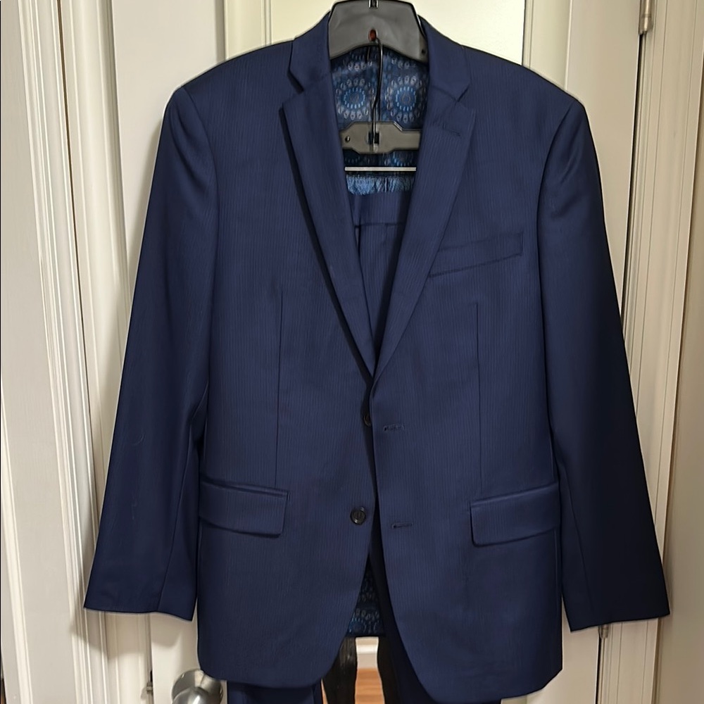 TALLIA Men's Blue Suit